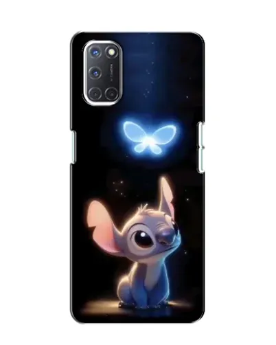 Чехол для OPPO A52 с картинкой «Сияющий Стич»