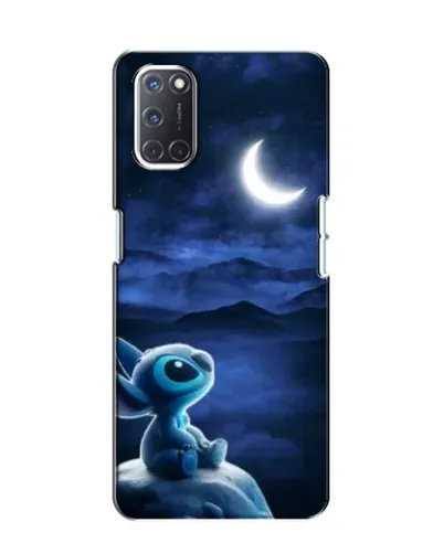 Чехол для OPPO A52 с картинкой «Лунная ночь Стича»
