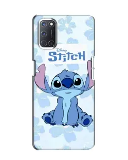 Чехол для OPPO A52 с картинкой «Stitch среди цветов» Чехол для OPPO A52 с картинкой «Stitch среди цветов»