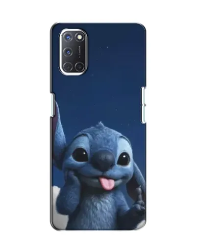 Чехол для OPPO A52 с картинкой «Стич в облаках»