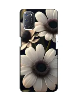 Чохол для OPPO A52 з картинкою «Білі маргаритки макро»