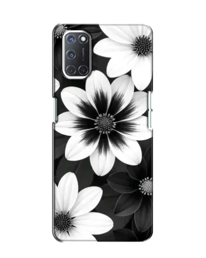Чохол для OPPO A52 з картинкою «Монохромні айстри»