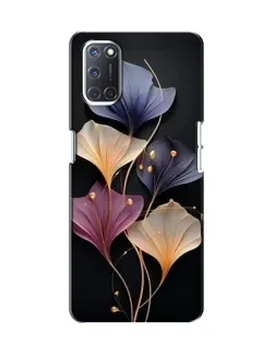 Чохол для OPPO A52 з картинкою «Лілові квіти грації»