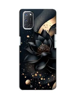 Чохол для OPPO A52 з картинкою «Чорний лотос»