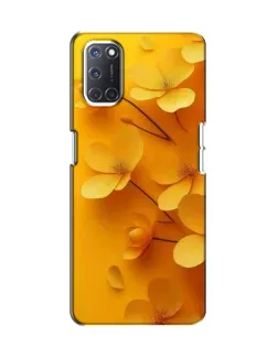 Чохол для OPPO A52 з картинкою «Золоті пелюстки»