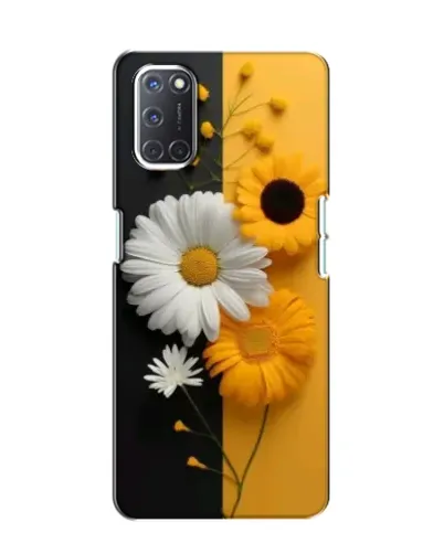 Чохол для OPPO A52 з картинкою «Соняшник та ромашка»