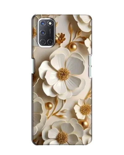 Чохол для OPPO A52 з картинкою «Білі паперові квіти»