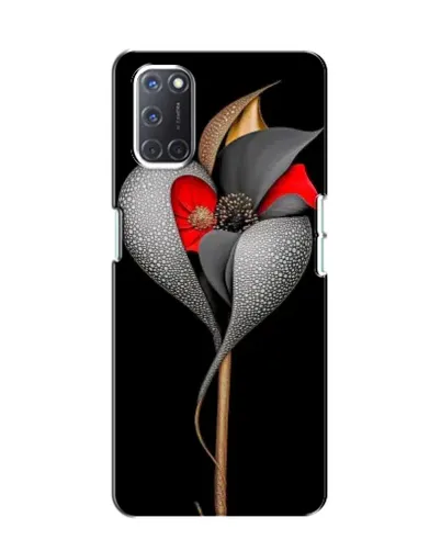 Чохол для OPPO A52 з картинкою «Срібна фантазійна квітка» Чохол для OPPO A52 з картинкою «Срібна фантазійна квітка»