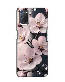 Чохол для OPPO A52 з картинкою «Ніжня сакура та краплі»
