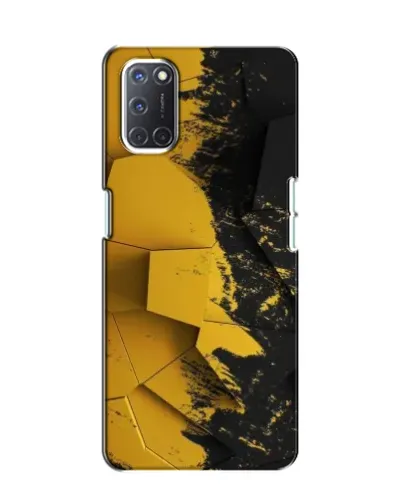 Чохол для OPPO A52 з картинкою «Золоті уламки геометрії»