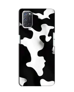 Чохол для OPPO A52 з картинкою «Чорно-біла пляма»
