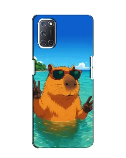 Чохол для OPPO A52 з картинкою «Морська капібара»