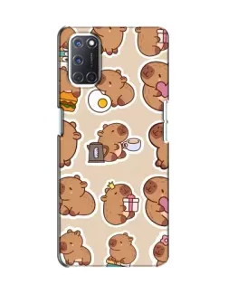 Чохол для OPPO A52 з картинкою «Капібари паттерн» Чохол для OPPO A52 з картинкою «Капібари паттерн»