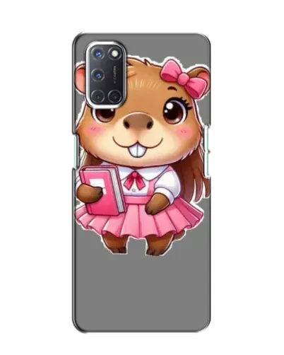 Чохол для OPPO A52 з картинкою «Дівчинка капібара»