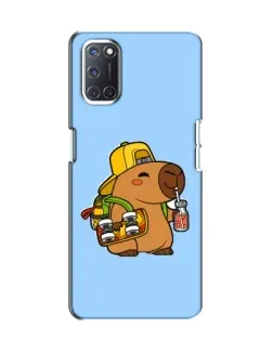 Чохол для OPPO A52 з картинкою «Капібара на скейті» Чохол для OPPO A52 з картинкою «Капібара на скейті»