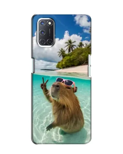 Чохол для OPPO A52 з картинкою «Капібара на морі»
