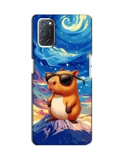 Чохол для OPPO A52 з картинкою «Капібара Ван Гога»