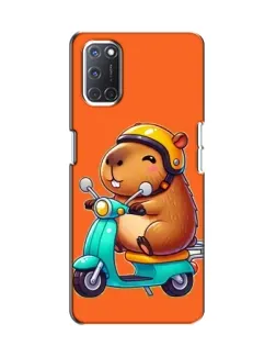Чохол для OPPO A52 з картинкою «Капібара на скутері» Чохол для OPPO A52 з картинкою «Капібара на скутері»
