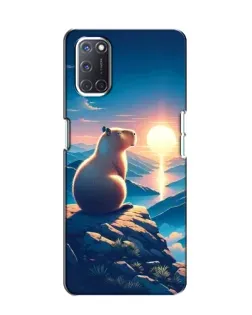 Чохол для OPPO A52 з картинкою «Захід сонця з капібарою» Чохол для OPPO A52 з картинкою «Захід сонця з капібарою»