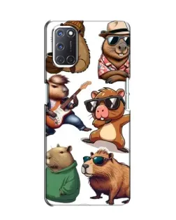Чохол для OPPO A52 з картинкою «Круті капібари музиканти» Чохол для OPPO A52 з картинкою «Круті капібари музиканти»