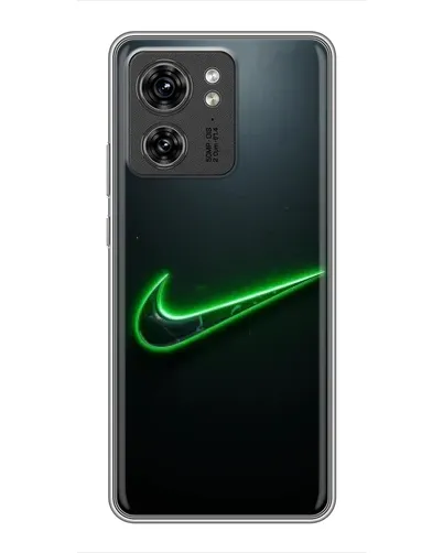 Чехол для OPPO A53 5g с картинкой «Неоновый контур Nike»
