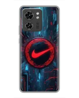 Чехол для OPPO A53 5g с картинкой «Техногенный стиль Nike»