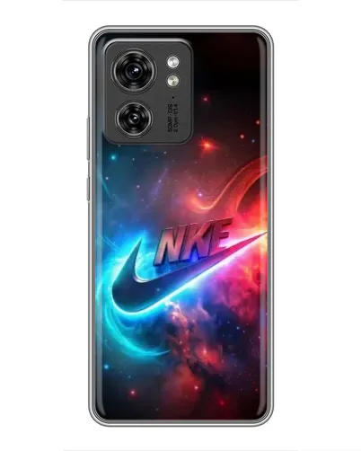 Чехол для OPPO A53 5g с картинкой «Огненный логотип Nike»