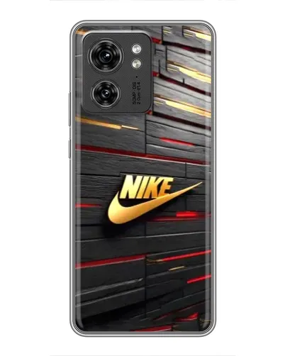 Чехол для OPPO A53 5g с картинкой «Золотой Nike на металле»