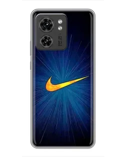 Чехол для OPPO A53 5g с картинкой «Синий пульс Nike»
