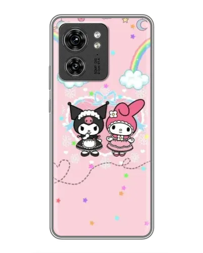 Чехол для OPPO A53 5g с картинкой «My Melody и Kuromi» Чехол для OPPO A53 5g с картинкой «My Melody и Kuromi»