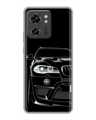 Чехол для OPPO A53 5g с картинкой «Темный силуэт BMW»