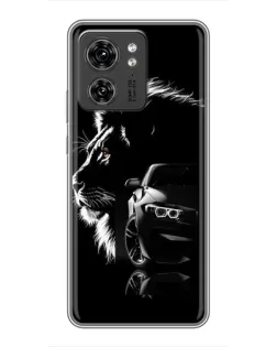 Чехол для OPPO A53 5g с картинкой «BMW и лев»