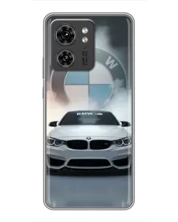 Чехол для OPPO A53 5g с картинкой «BMW в белом дыму»