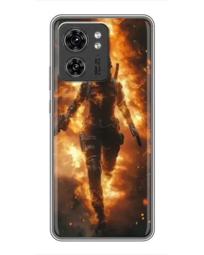 Чохол для OPPO A53 5g з картинкою «BMW — швидкість у дощі»
