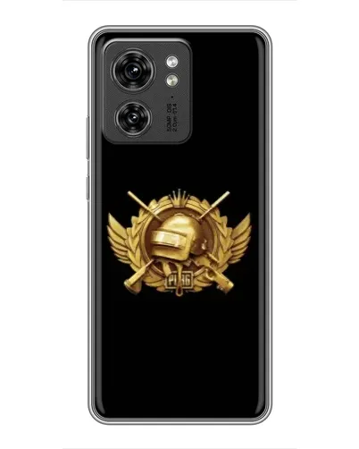 Чохол для OPPO A53 5g з картинкою «PUBG — помаранчевий градієнт»