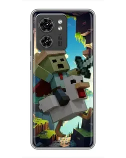 Чохол для OPPO A53 5g з картинкою «Стів та гусь»