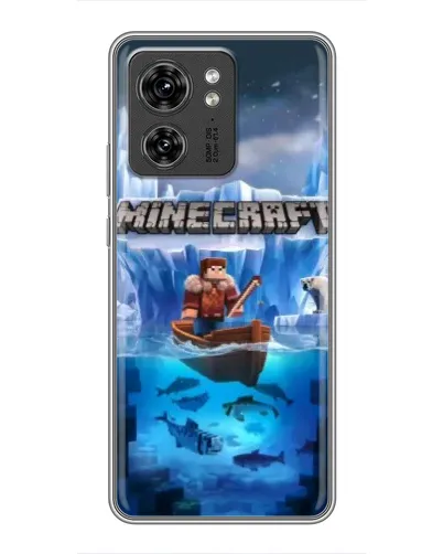 Чехол для OPPO A53 5g с картинкой «Minecraft ледяной мир» Чехол для OPPO A53 5g с картинкой «Minecraft ледяной мир»