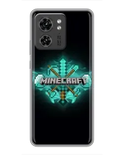 Чохол для OPPO A53 5g з картинкою «Minecraft Diamond лого»