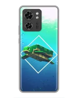 Чохол для OPPO A53 5g з картинкою «Черепаха Minecraft»
