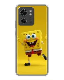 Чохол для OPPO A53 5g з картинкою «Позитивний Губка Боб»