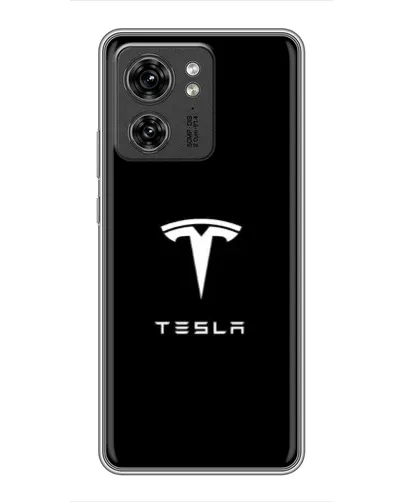 Чохол для OPPO A53 5g з картинкою «Tesla White Logo»