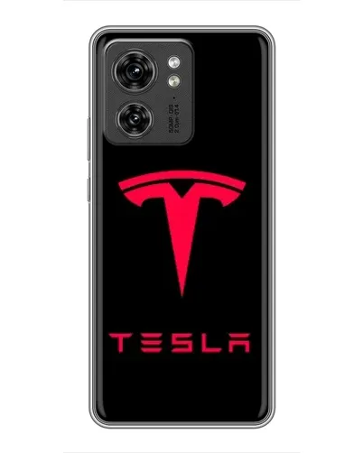 Чохол для OPPO A53 5g з картинкою «Tesla Red Logo»