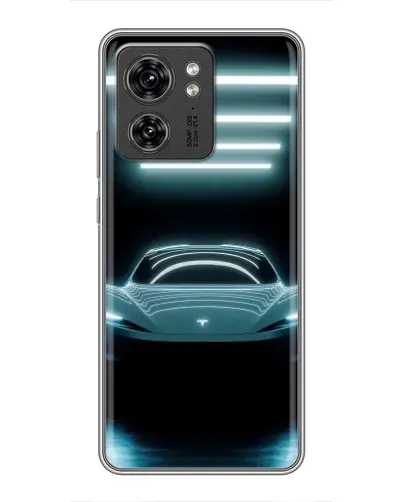 Чохол для OPPO A53 5g з картинкою «Tesla в неоні»