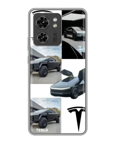 Чохол для OPPO A53 5g з картинкою «Колаж Cybertruck Tesla»