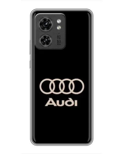 Чехол для OPPO A53 5g с картинкой «Audi — золотой логотип»