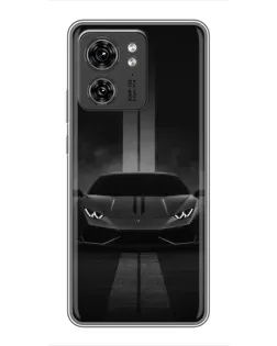 Чехол для OPPO A53 5g с картинкой «Lamborghini симметрия дорог»