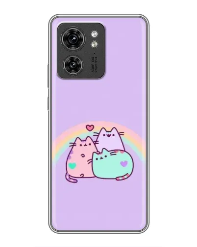 Чехол для OPPO A53 5g с картинкой «Радужные Пушины»