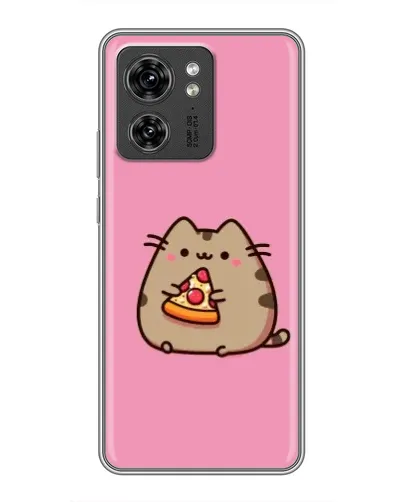 Чехол для OPPO A53 5g с картинкой «Пушин с пиццей»