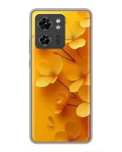 Чехол для OPPO A53 5g с картинкой «Золотые лепестки»
