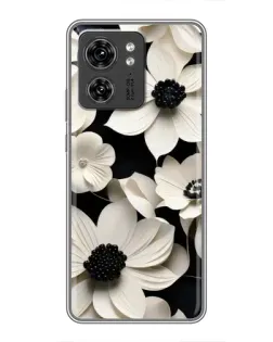 Чехол для OPPO A53 5g с картинкой «Объемные белые цветы»